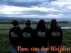 familie met sweaters